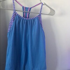 blue ivivva tank top